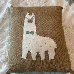 Llama pillow